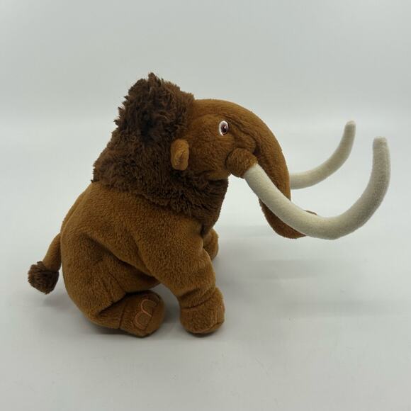 Ty Manfred Manny Mammoth Plush Toy VTG Ice Age Stuffed Toy Animal 15cm X 20cm0 - Picture 1 of 3